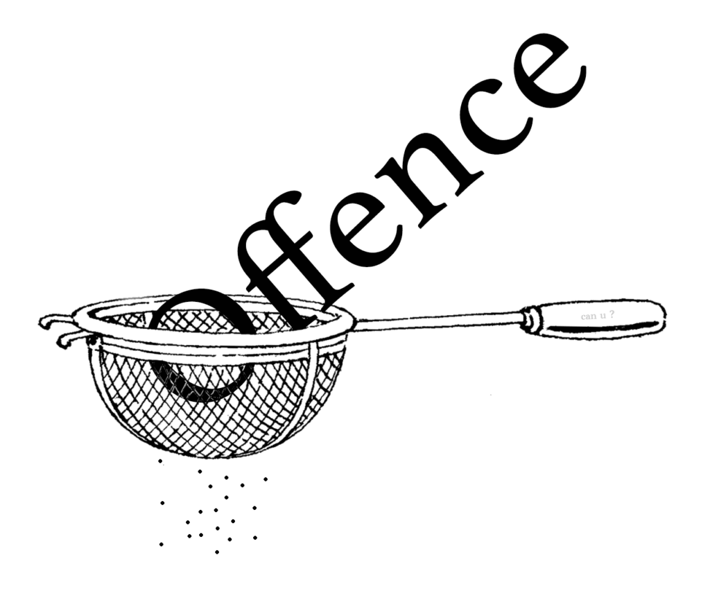 The Offence Sieve
